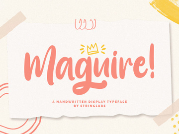 Maguire - Handwritten Font preview picture