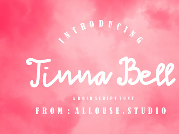 Tinna Bell - Bold Script Font preview picture