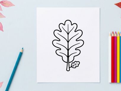 Stylized leaf illustration for eco-friendly branding. Artistic botanical design for nature-themed projects.