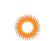 Sun Vector illustration Icon