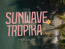 Sunwave Tropika Bay | Hand Drawn Vintage Duo preview picture