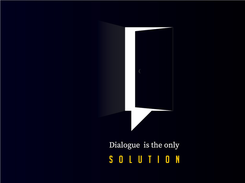 Illustration : DIALOGUE is the SOLUTION