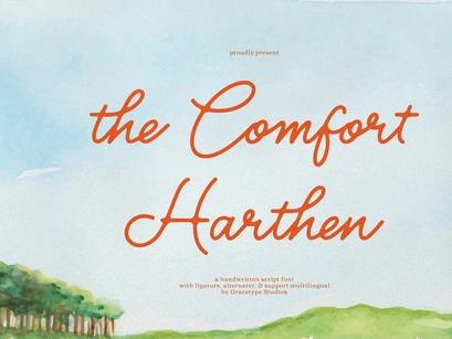 Comfort Harthen | Handwritten Script