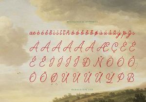 Holany Calira | Monoline Script
