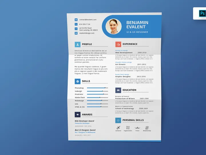 Resume CV Template-05