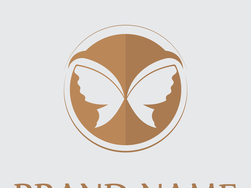 Butterfly logo design