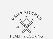 Cooking logo design. Icon or symbol inspration simple line for restaurant business
