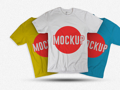 Free Colorful T-Shirt Mockup by Andrey Ovannisian ~ EpicPxls