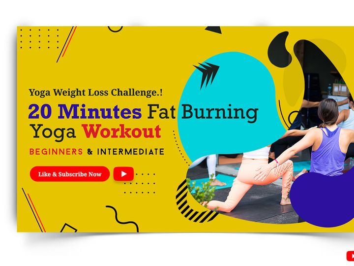 Yoga Youtube Thumbnails