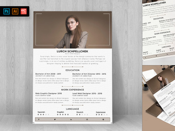 Resume CV Template-34 preview picture