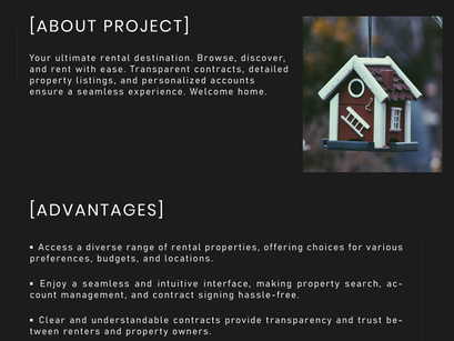 Dream House-Rent House Website