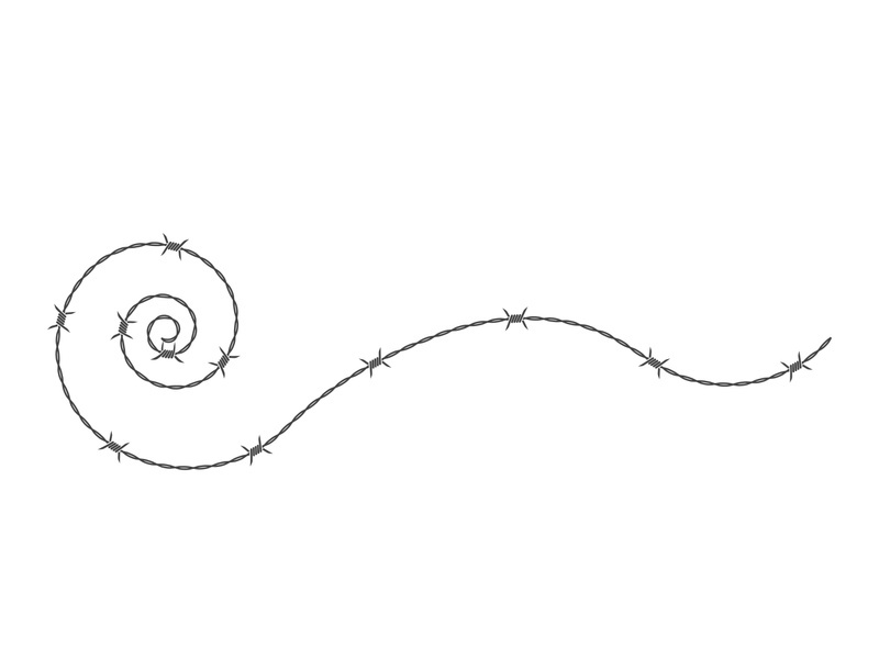 Wired illustration design template