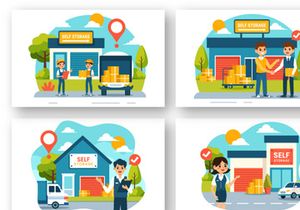 9 Self Storage Illustration