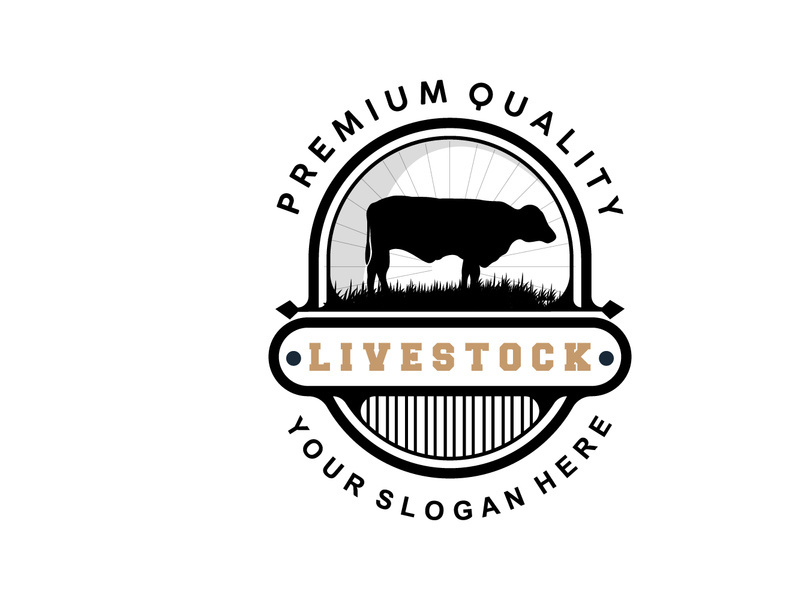 Livestock Logo, Fram Garden Design