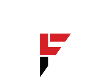 F logo and symbol vector icon app preview picture