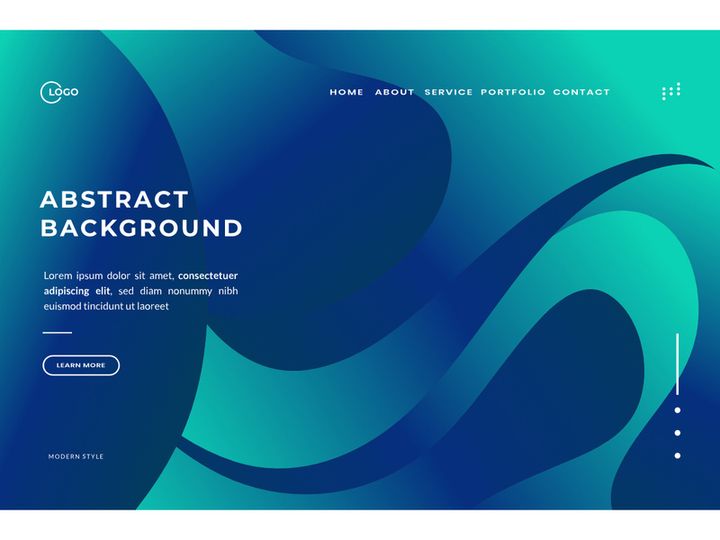 Abstract green background