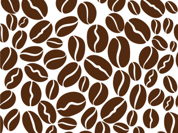 Coffee bean icon illustration preview picture