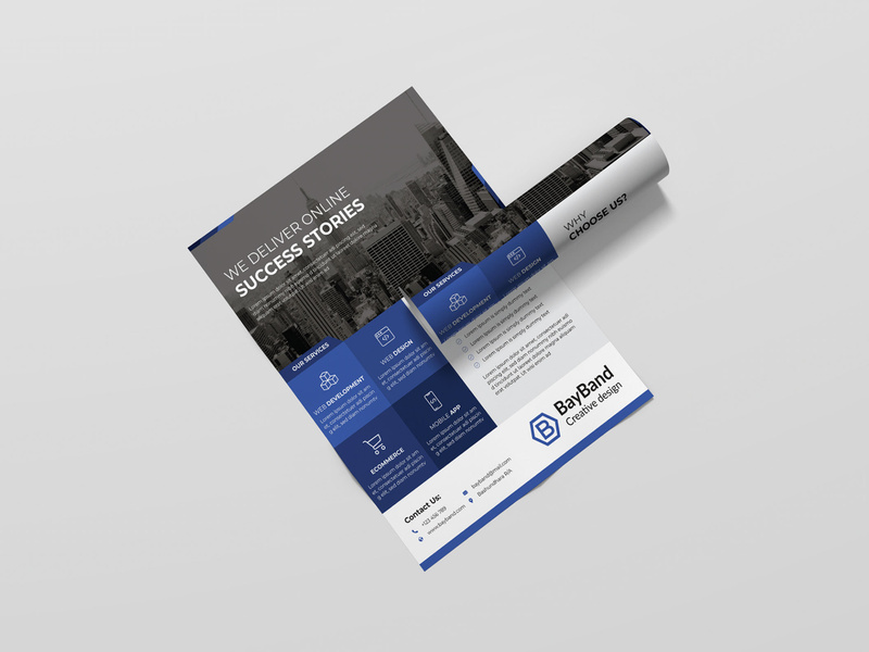Corporate Business Flyer Free Template
