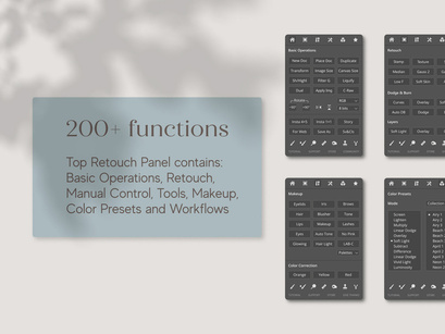 Top Retouch Panel for Adobe Photoshop