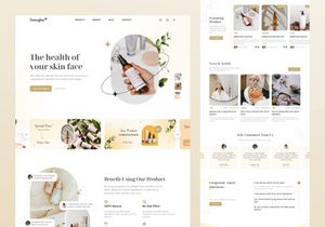 Someglow - Skincare Landing Page