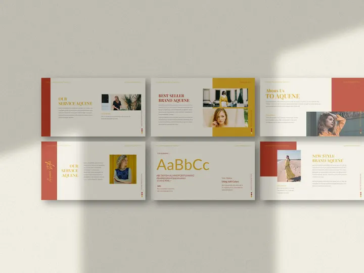 Aquene Creative  Powerpoint Template