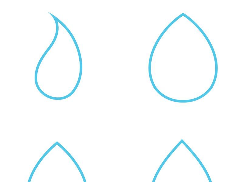 Waterdrop Logo Template vector