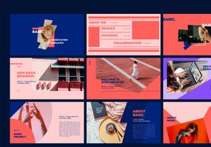BASIC-Keynote Media Kit Templates