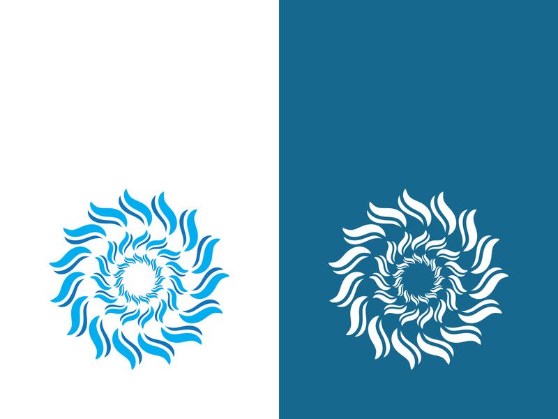vortex vector illustration icon logo template design