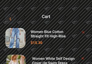 Fashion  Mobile App Dark Mode Part 2