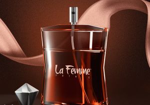 Free Perfume Bottle Mock Up