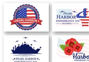 13 Pearl Harbor Remembrance Day Illustration