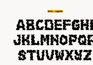 Lerty Display Font