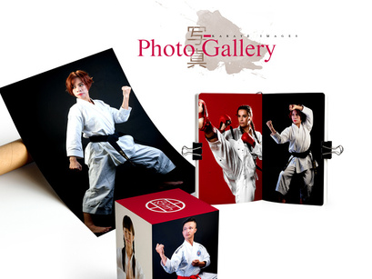 Karate Do One Page Layout PSD Template