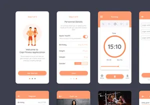 Cafit Workout UI Kit