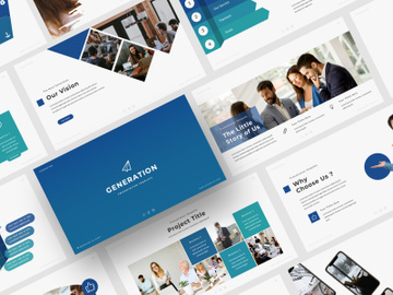 Generation - PowerPoint Template preview picture