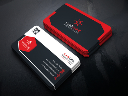 Professional Business Card Design Template