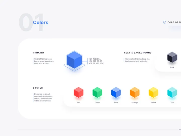 Core Design System - Free Sketch File