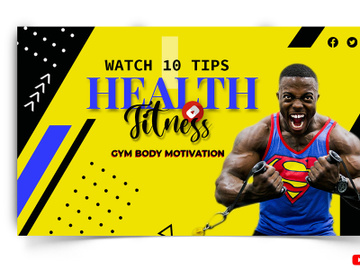 Fitness Youtube Thumbnails preview picture