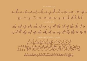 Faugllin Balseyn | Handwritten Font