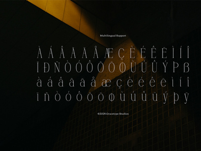 Hustasea | Modern Display Serif