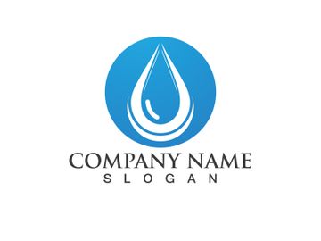 Water drop Logo Template vector preview picture