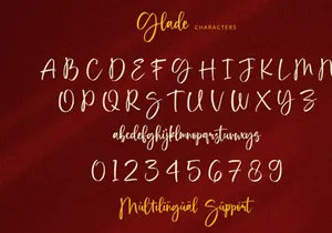 Glade - Handwritten Font