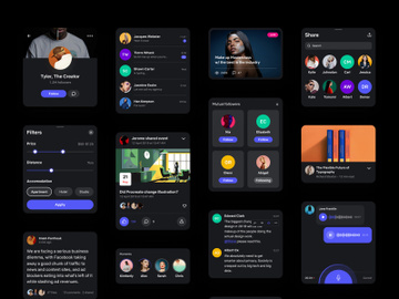 Social UI Kit for Figma preview picture