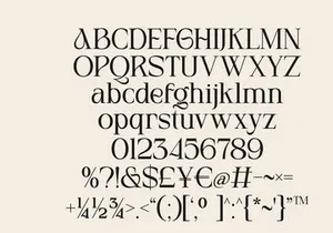 Orlencia – Elegant Modern Serif Font