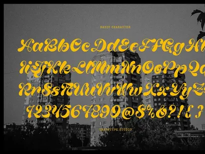 Lucky Wonky | Bold Script Font