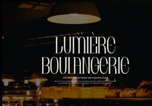 Brunelis Noctelle | Display Serif Font