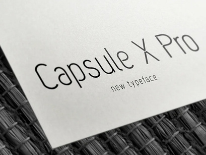 Capsule X Pro Free Font