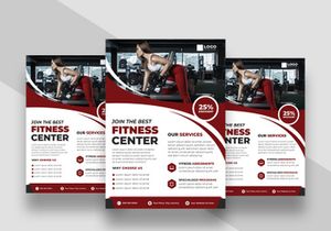 Fitness Gym Promotion Flyer Template Ver-3