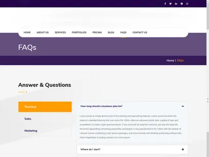 Multipurpose All-in-One Business CMS - Multipurpose Business Website CMS For Corporate Company, Agency And Industry v2.0
