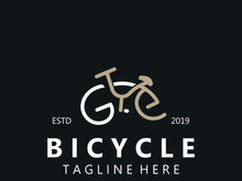 Bicycle icon template design inspiration. Bicycle store Quality symbol vector